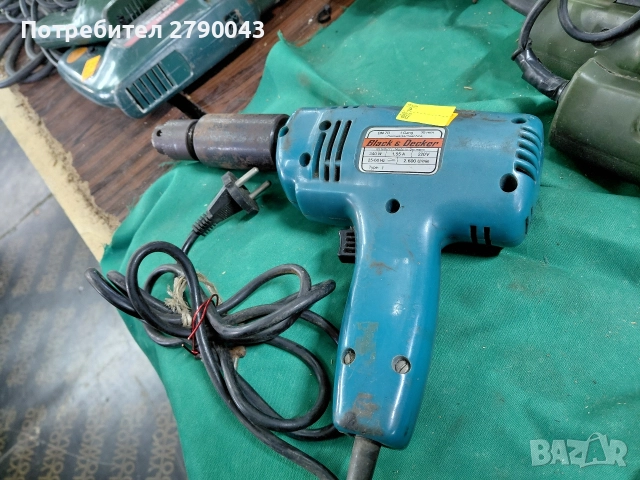 бормашина BLACK AND DECKER , снимка 2 - Бормашини - 52857733