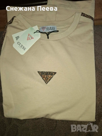 Нова дамска тениска Guess, снимка 2 - Тениски - 53569329