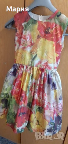 Официална рокля за момиче Unique, размер 140 см и подарък официални обувки, снимка 9 - Детски рокли и поли - 39154571