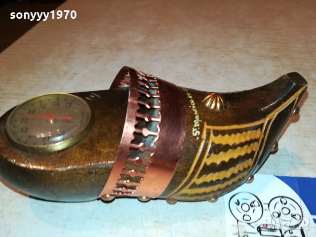 термометър-дървена обувка-внос France 🇫🇷 0312212026, снимка 5 - Антикварни и старинни предмети - 35020367