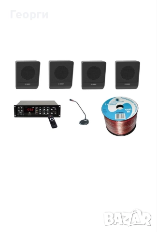 Продавам Аудио комплект за озвучителна система, бар