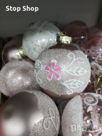 Стъклени коледни топки Christmas , снимка 6 - Декорация за дома - 42992277