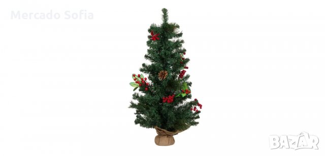 Коледно декоратично дръвче с 40 Led светлини , снимка 2 - Декорация за дома - 34736719