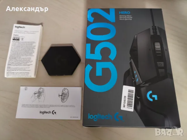 Мишка Logitech G502 Hero в перфектно запазено състояние, снимка 1