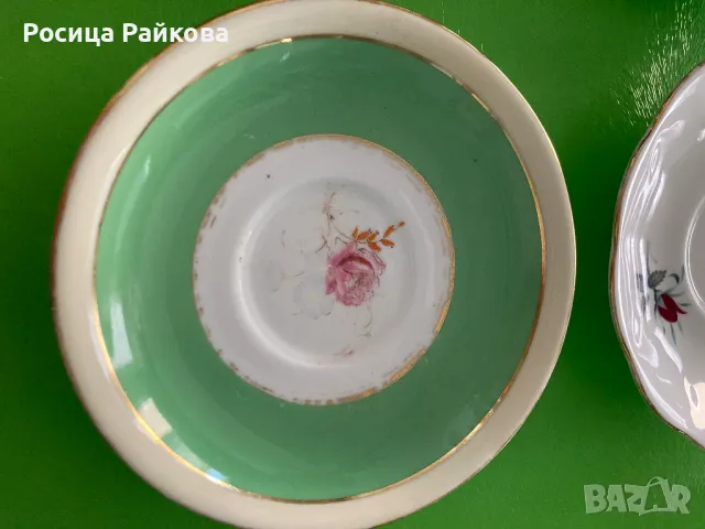 Стари чинийки, снимка 4 - Чинии - 50193668