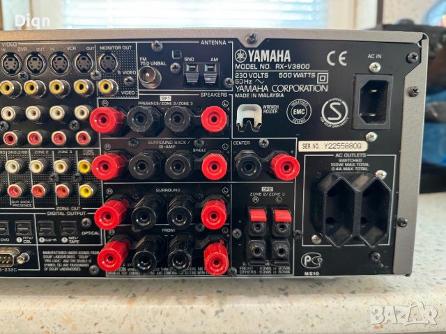 Yamaha RX-V3800, снимка 13 - Ресийвъри, усилватели, смесителни пултове - 43823866