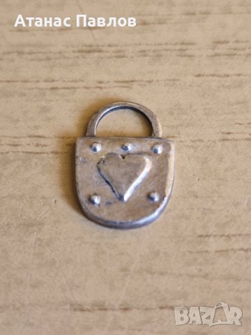 Сребърна висулка, снимка 1