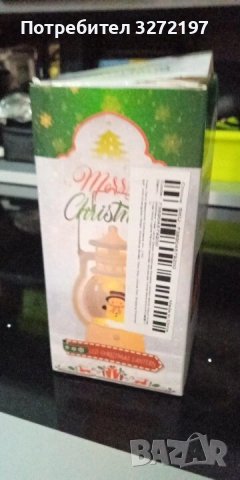 LED лампа, Фенер на Дядо Коледа, снимка 5 - Настолни лампи - 43351303