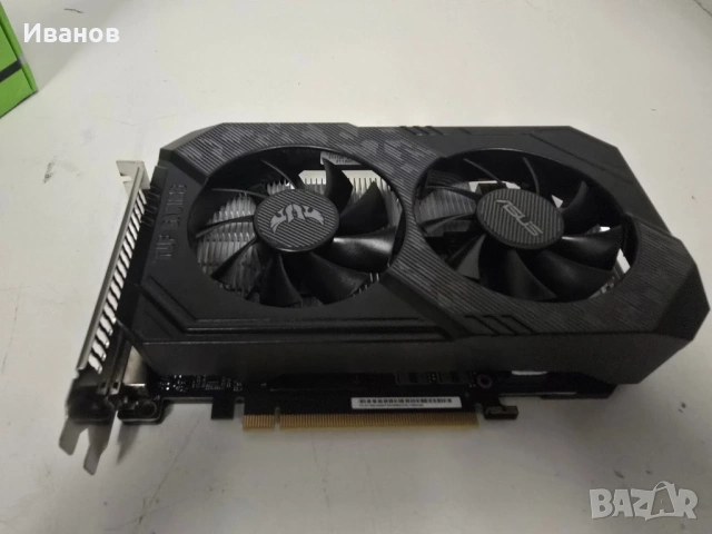 Реновирана видео карта ASUS GeForce GTX 1650 4GB TUF Gaming, снимка 5 - Видеокарти - 52428470
