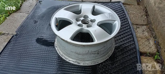 1бр. лята джанта 6.5J16 ET42. 5x100мм. Свалена от Audi A3. OEM 8L0601025K., снимка 3 - Гуми и джанти - 49910526