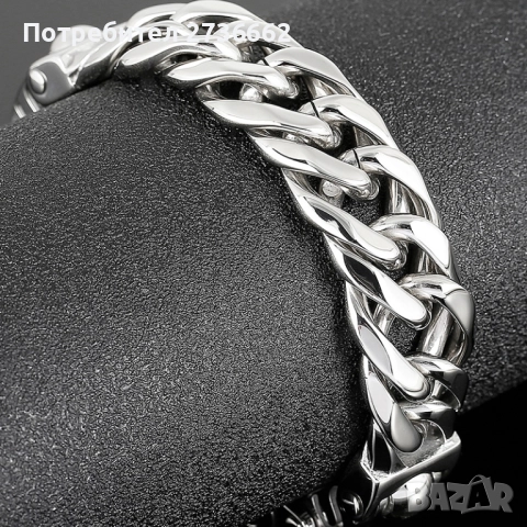 Масивна гривна от стомана , снимка 5 - Гривни - 51511521