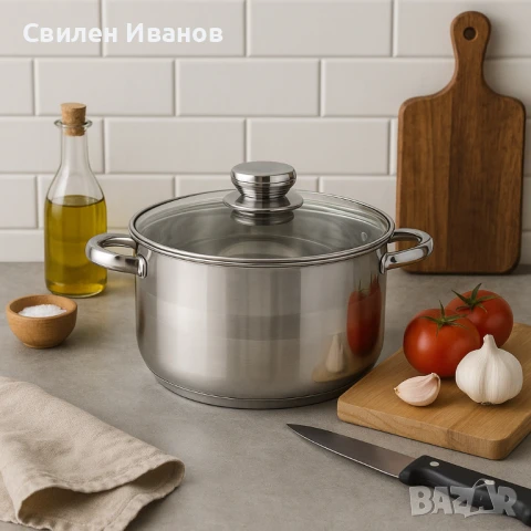 Тенджера Voltz Индукция, Неръждаема стомана