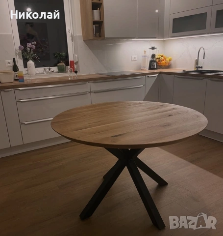 трапезна маса масив дъб , снимка 11 - Маси - 53541381