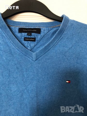 Tommy Hilfiger Еднакви мъжки и дамски  пуловер в синьо, снимка 5 - Пуловери - 34500530