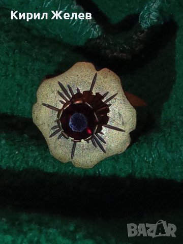 СТАРИНЕН БРОНЗОВ ПРЪСТЕН ЦВЕТЕ РЪЧНИ ОРНАМЕНТИс ЮВЕЛИРНО ФАСЕТИРАН ГРАНАТ МАЙСТОРСКА ИЗРАБОТКА 15117, снимка 17 - Антикварни и старинни предмети - 36422426
