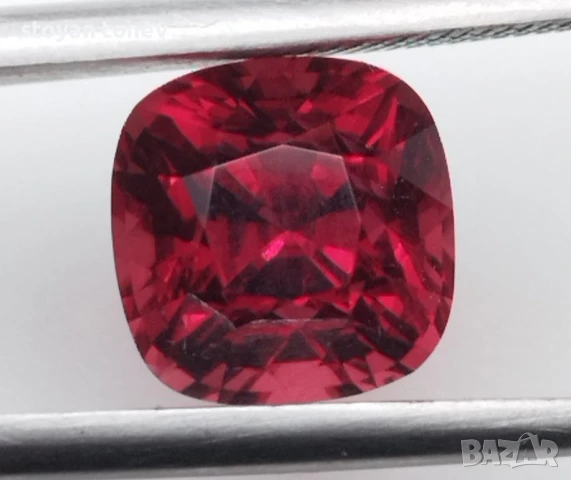 Първокласен чеврен шпинел от Мианмар 2.96кт! Сертифициран!, снимка 10 - Пръстени - 44639847