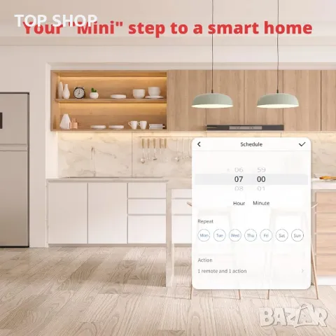 SwitchBot Hub Mini- Хъб и IR дистанционно, снимка 10 - Друга електроника - 48487725