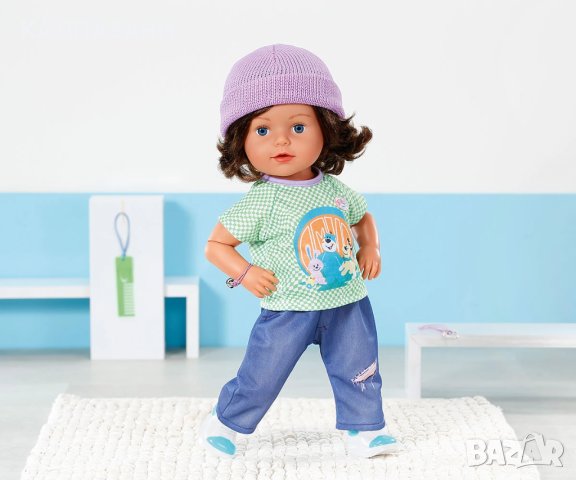 BABY Born - Кукла братче и аксесоари Brother Style&Play, 43 см Zapf Creation 833049, снимка 6 - Кукли - 42975807