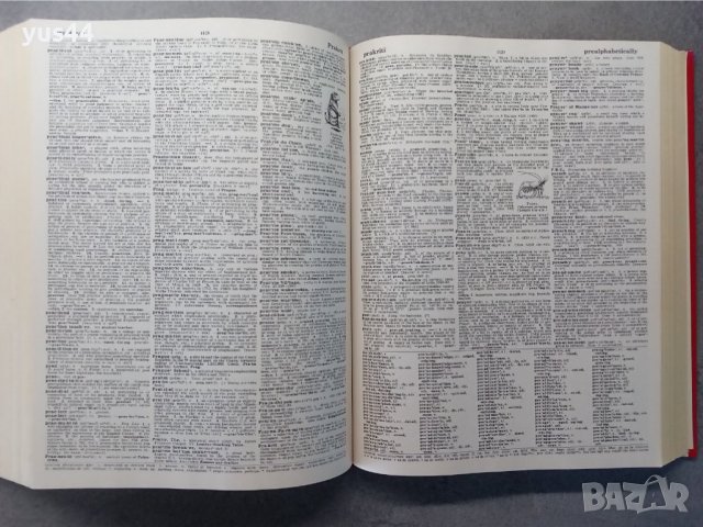 Речник Websters encyclopedic unabridged dictionary, снимка 4 - Чуждоезиково обучение, речници - 36621580