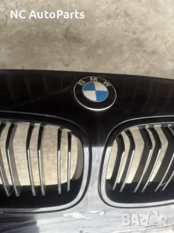 Предна броня черна ОРИГИНАЛНА за BMW БМВ 1 серия F20 F21 Sport 7272568 2014, снимка 2 - Части - 48296341