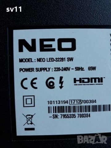 Neo LED 32281 на части