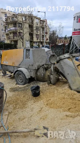 Машина за замазка Putzmeister 740, снимка 3 - Други машини и части - 47873608