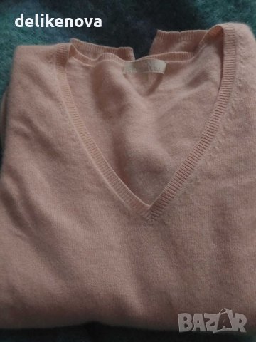 Кашмир Max Mara. Original. Size S Фантастичен пуловер, снимка 2 - Блузи с дълъг ръкав и пуловери - 43096315