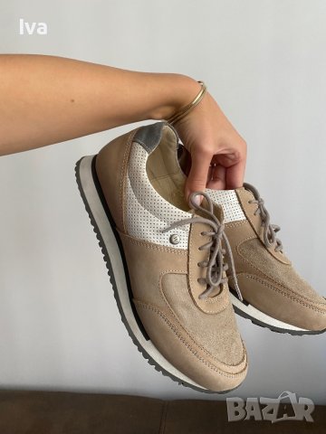 Дамски обувки маратонки естествена кожа 40номер