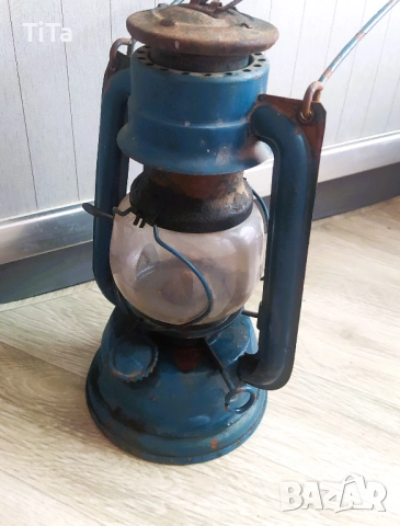 Винтидж ретро газена лампа фенер морска декорация, снимка 3 - Декорация за дома - 52200695