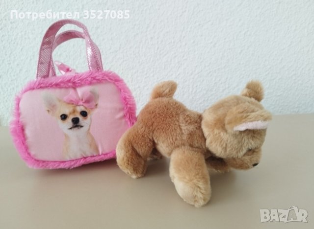 Куче в чантичка , снимка 2 - Кукли - 43244391