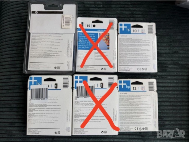 Мастило HP 10, 13, 17, 78, снимка 2 - Консумативи за принтери - 44889963