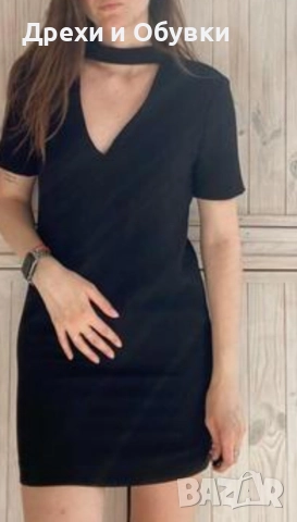 Черна рокля/ туника ZARA , снимка 3 - Рокли - 52801087