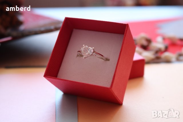 Уникално красив сребърен пръстен - модел R069, снимка 2 - Пръстени - 28854538