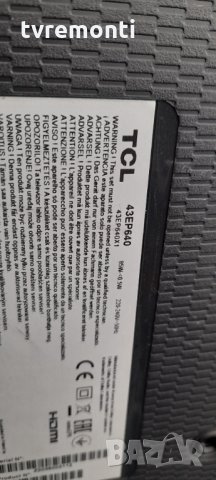 лед диоди от дисплей LVU430NDEL от телевизор THOMSON модел 43EP640, снимка 4 - Части и Платки - 35188163