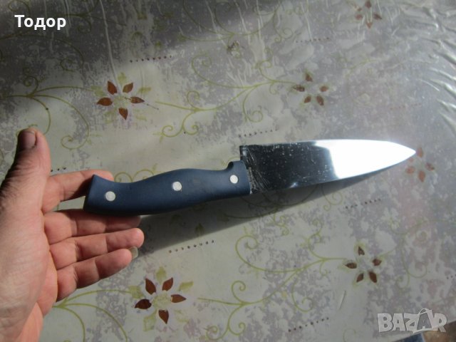 Страхотен немски  нож на Шеф Готвач, снимка 6 - Ножове - 27024530