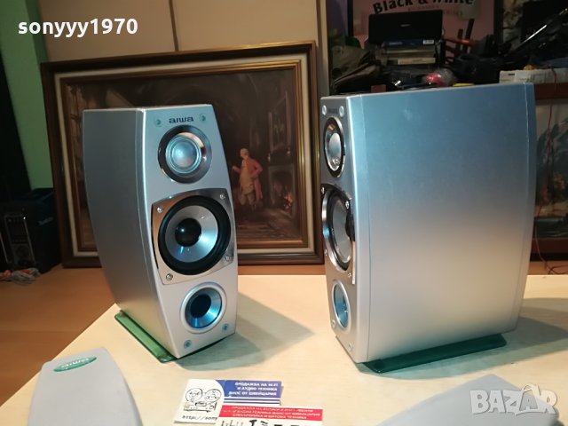 🛑sony time-aiwa-тонколони 2бр-внос germany 0607211205