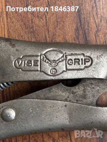 Чирак клещи Wise Grip USA, снимка 3 - Клещи - 48235253