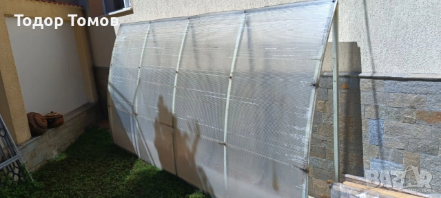 Метална козирка с поликарбонат, снимка 2 - Други - 51893163