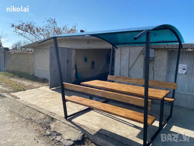 Нова беседка , снимка 4 - Градински мебели, декорация  - 43342343