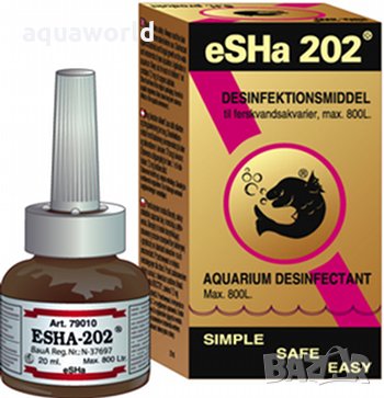 "ПРОМОЦИЯ" eSHa 202 – 20ml, снимка 1 - Оборудване за аквариуми - 32242264