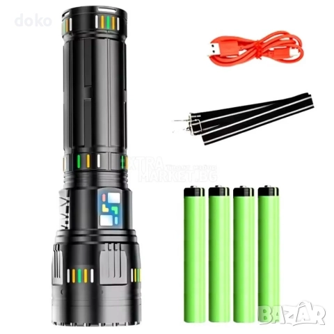 Лед фенер до 1000м "УНИКАЛЕН" , снимка 2 - Прожектори - 52419480