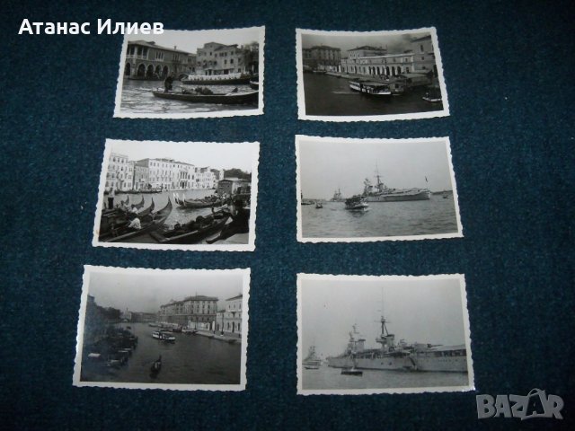 6 стари фотографии от Венеция 1937г., снимка 2 - Други ценни предмети - 26416552