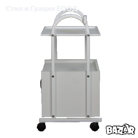 Количка за естетика - метална 1* - бяла 55 х 42,5 х 80,5 см, снимка 5 - Друго оборудване - 27951686