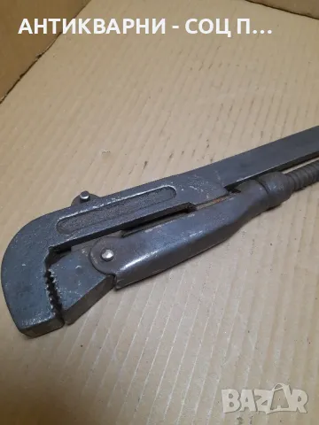 Соц Стар Голям Тръбен Ключ., снимка 2 - Антикварни и старинни предмети - 48668772
