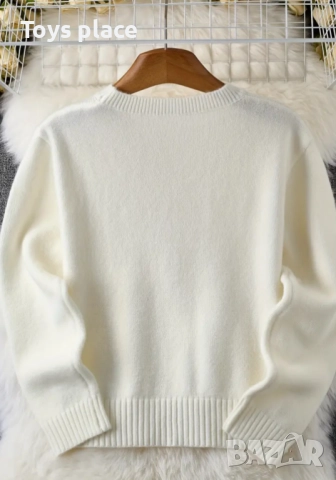 XL Нова разкошна мека блуза, снимка 2 - Блузи с дълъг ръкав и пуловери - 52171725