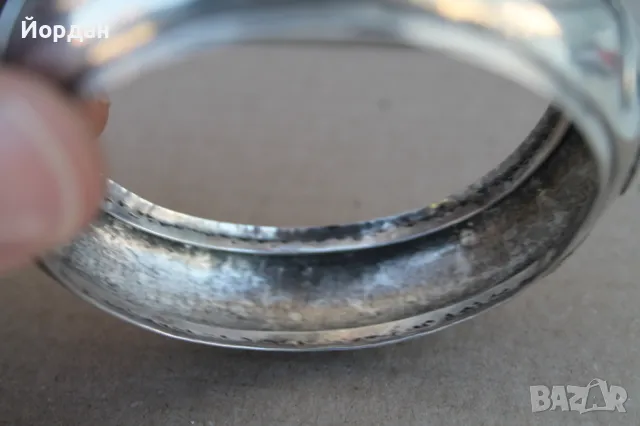 Дамска сребърна гривна, снимка 7 - Гривни - 50099486