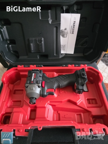 НОВ ударен винтоверт Parkside PDSSAP 20-Li B3, в гаранция до Юни 2027г.