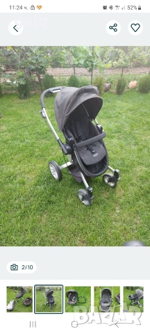 Бебешка количка Graco 3/1, снимка 5 - Детски колички - 53519048