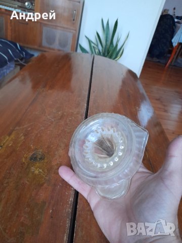 Стара стъклена лимониера, снимка 4 - Други ценни предмети - 43517100