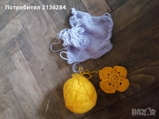 Конци, куки, модели за плетене на една кука, снимка 11 - Антикварни и старинни предмети - 51679193